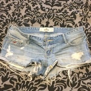 Hollister denim shorts